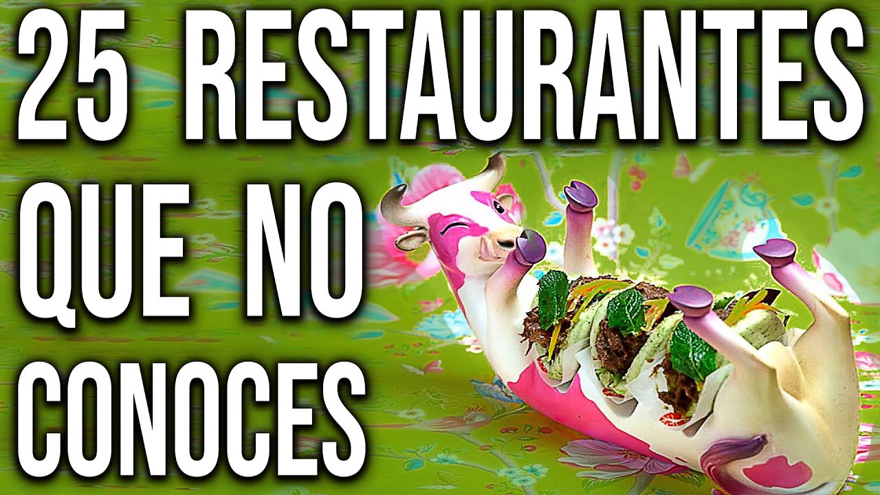 🍎🍎 RESTAURANTES ORIGINALES de Madrid 🦞 TOP 25 🍄 Zona Centro ♥️ NO te los PUEDES PERDER / España ♥️♥️