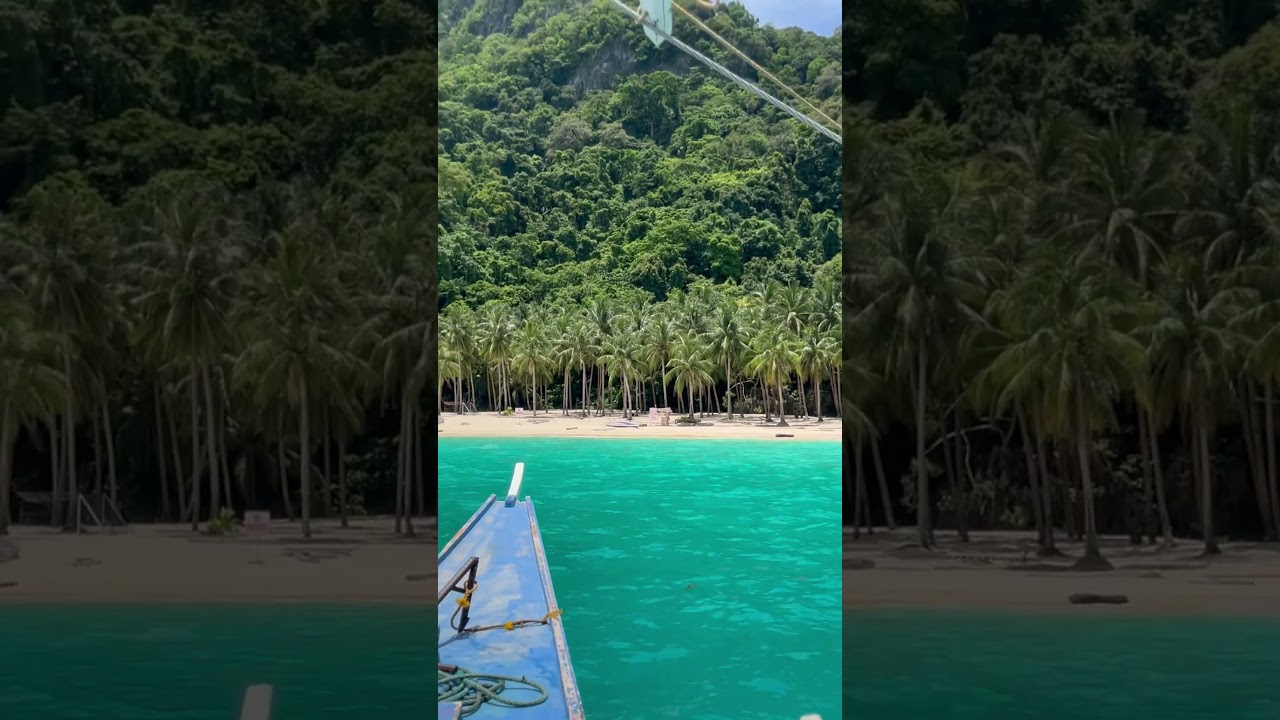 7 Commando Beach #elnido #elnidopalawan #beautifulbeach #whitesand #palawan #sevencommandobeach