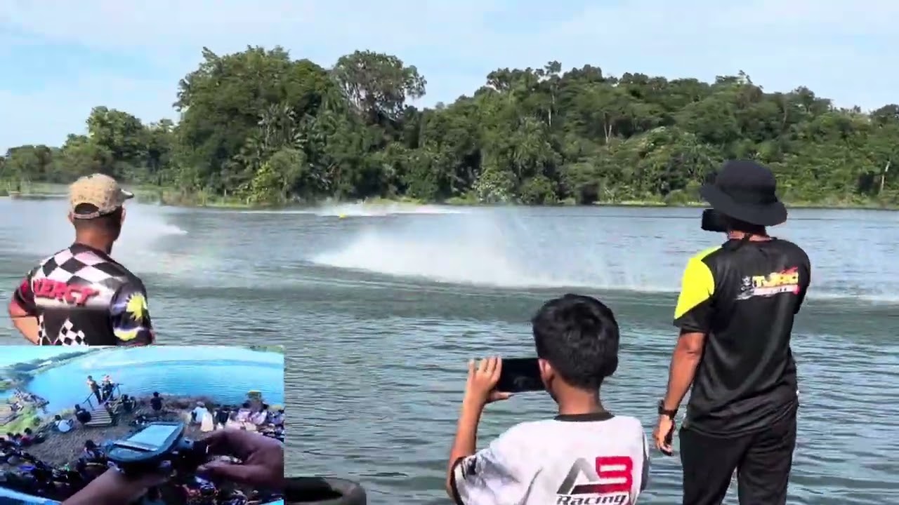 เรือบังขับ#flnal class i #rc boat