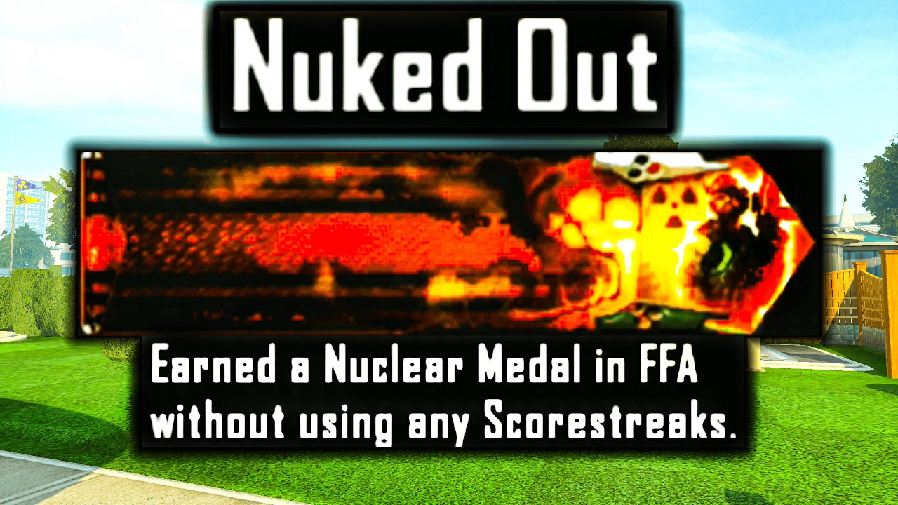 Герой уничтожен ядерным оружием в Black Ops 2... (BO2 Nuke Secret Calling Card Nuclear)