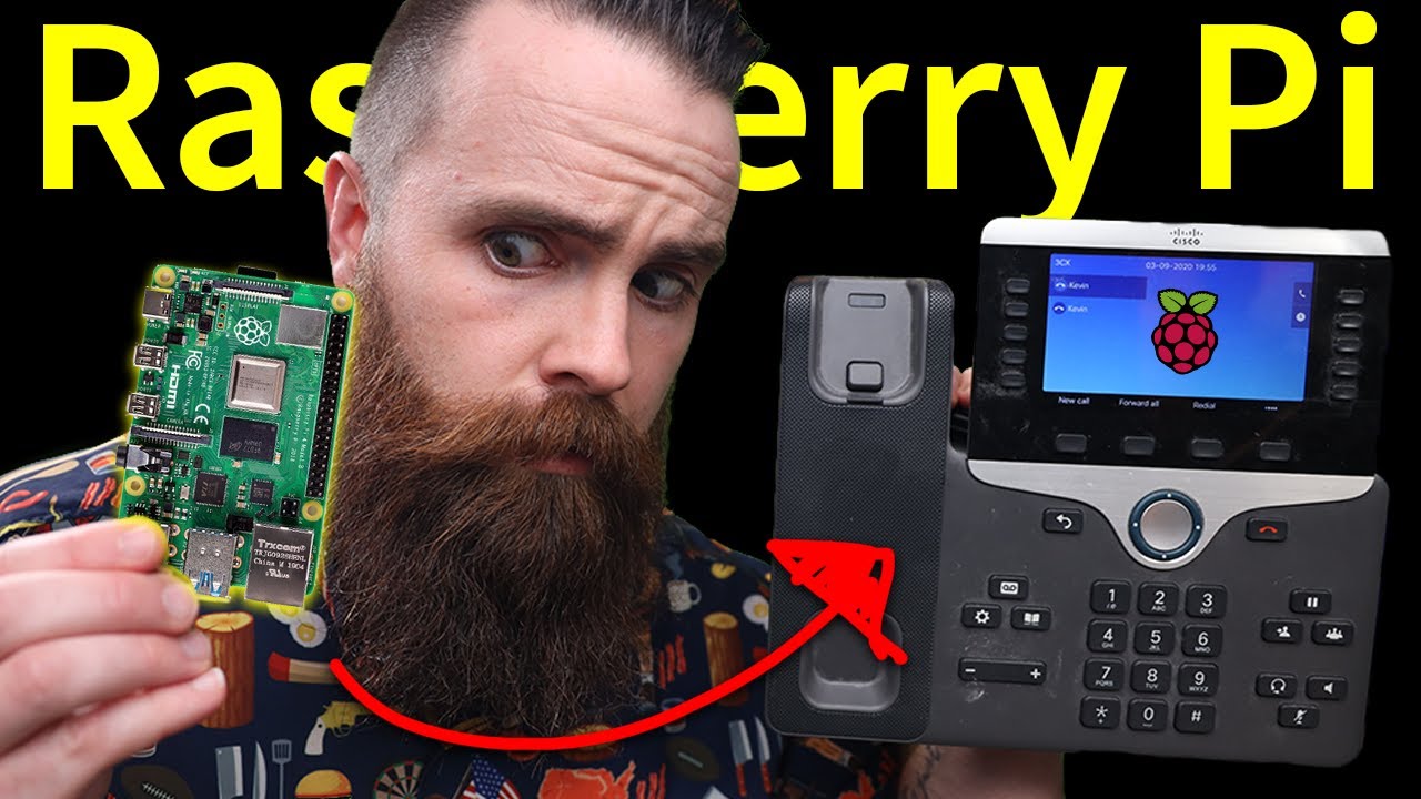 the Raspberry Pi PHONE SYSTEM! (3CX PBX at home)