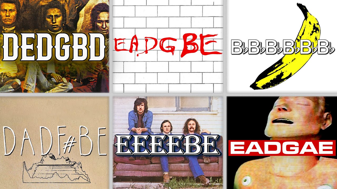 Songs With Weird Guitar Tunings