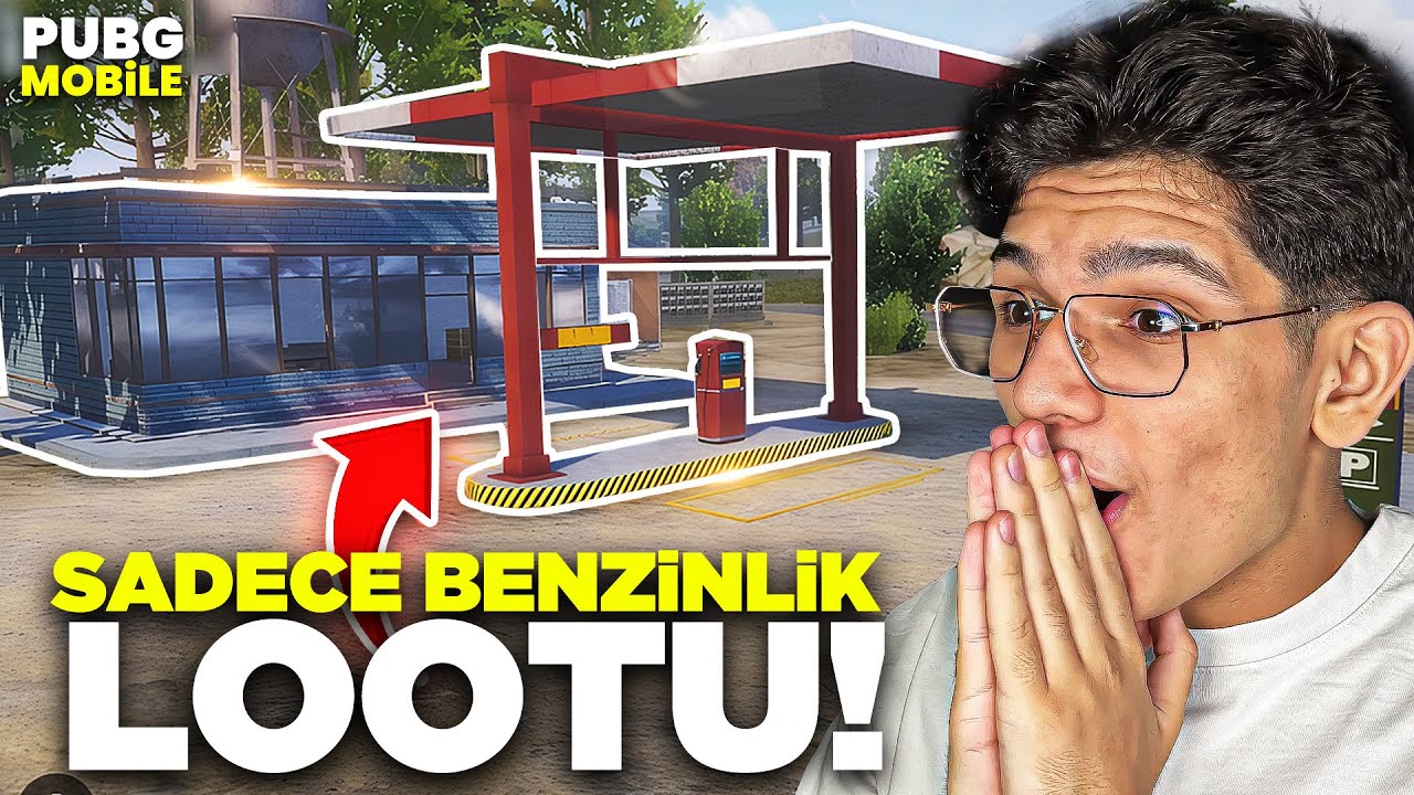 SADECE BENZİNLİK LOOTU İLE MAÇ KAZANMAK! - PUBG MOBİLE