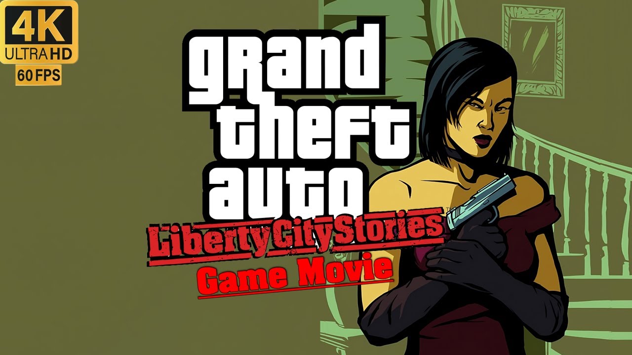 GTA Liberty City Stories - All Cutscenes (Game Movie) 4K Ultra 60 fps
