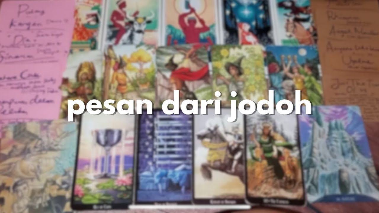 pesan dari jodohmu tarot reading
