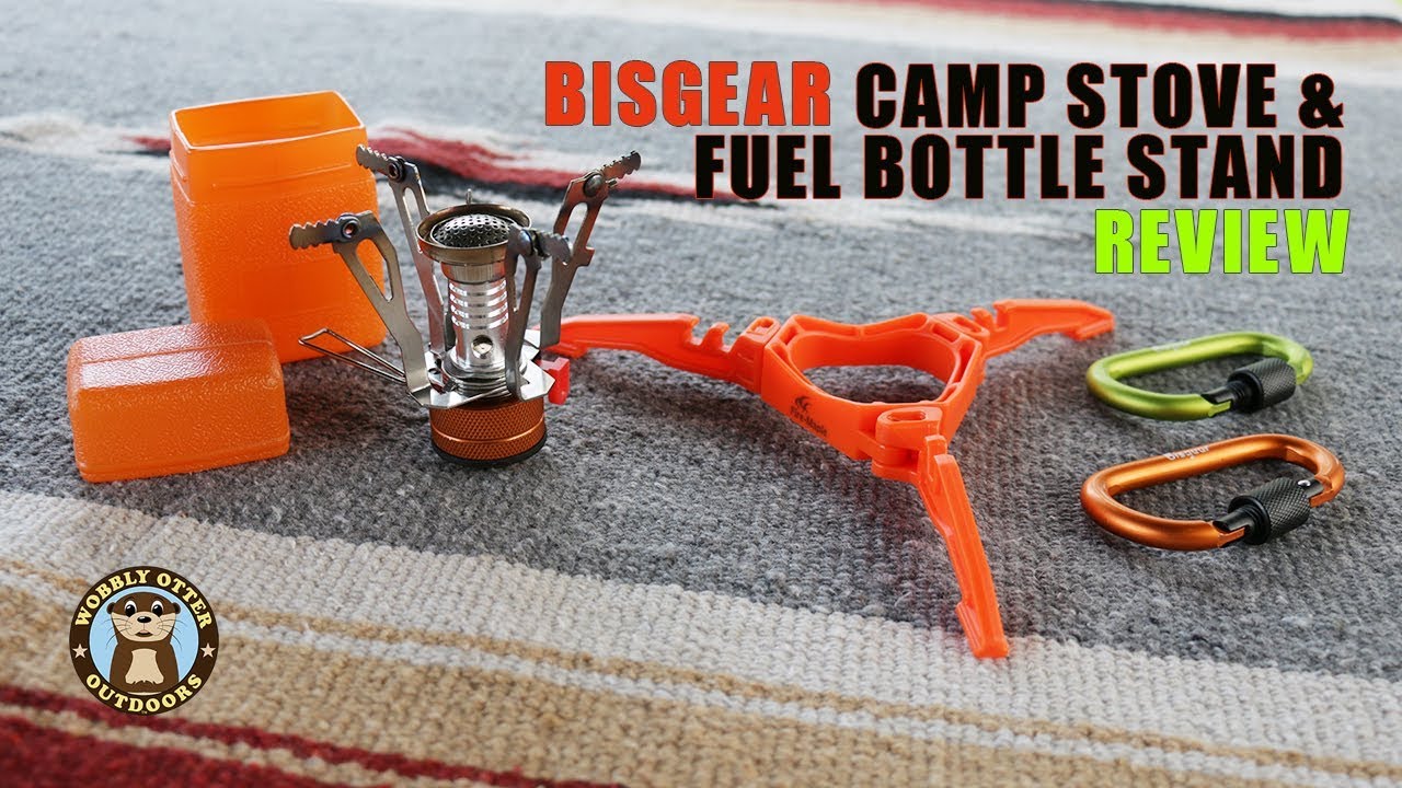 Review: Bisgear Camp Stove & Fuel Bottle Stand