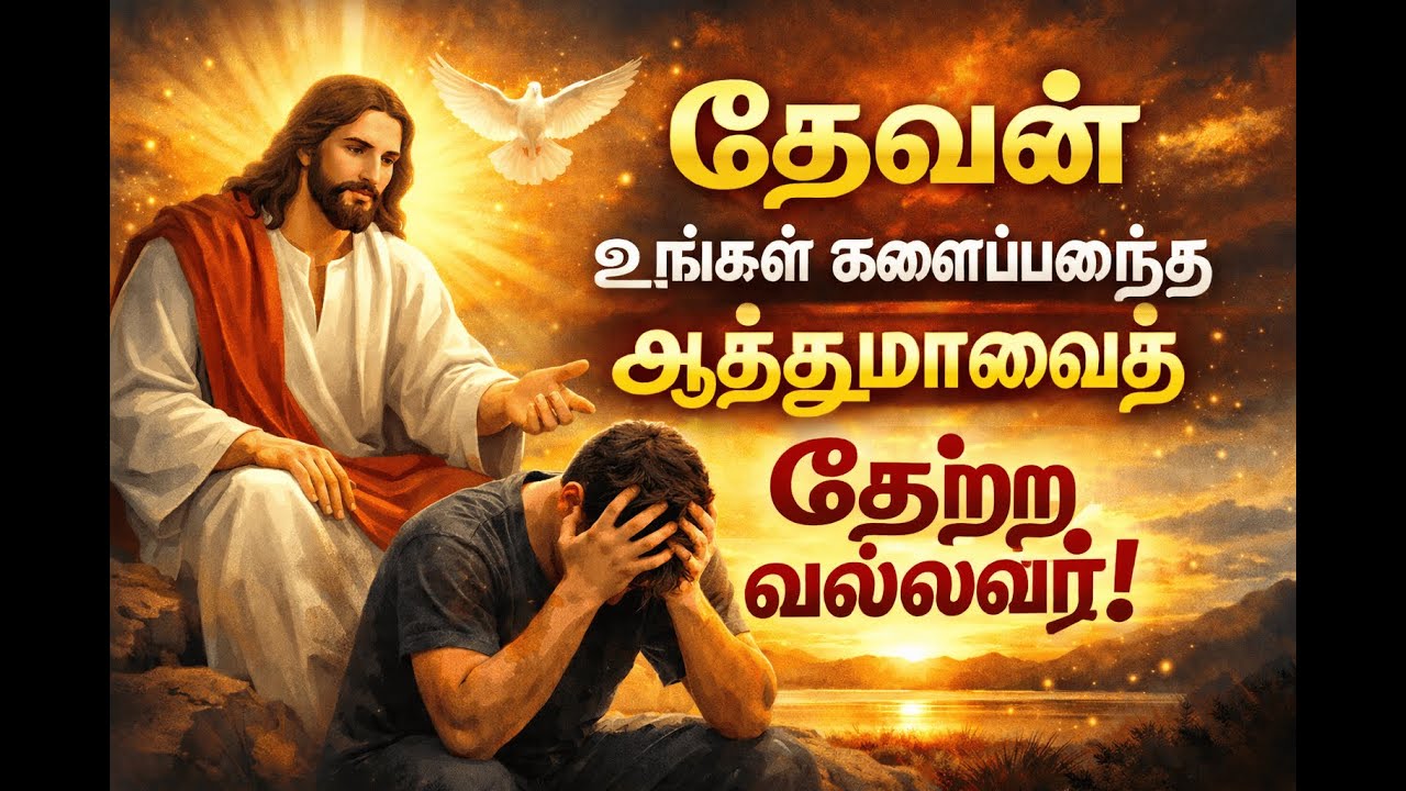 தேவன் உங்கள் களைப்படைந்த ஆத்துமாவைத் தேற்ற வல்லவர்