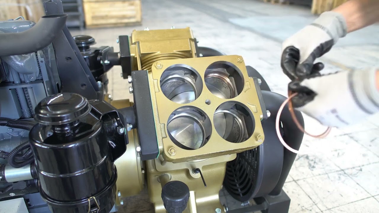 Globaltech Makina G220-2 Silobas Kompresörü | Bakım ve Ayar İşlemleri #silobaskompresör #çimento