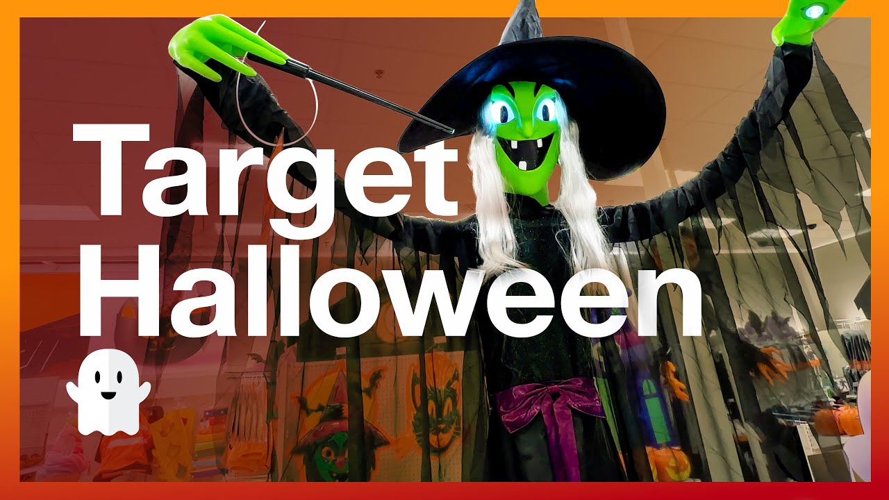 TARGET's 2025 Halloween Decorations, Animatronics & Decor.  Store Walkthrough / Tour.