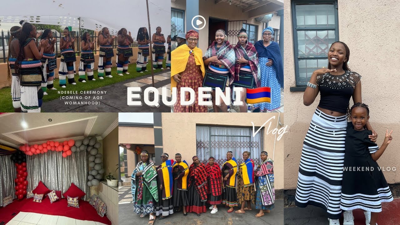 VLOG: Iqude lamaNdebele 🇦🇲 (Ndebele Ceremony) | Ndebele content | South African YouTuber