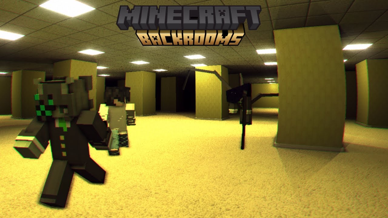 I entered Minecraft's backrooms.