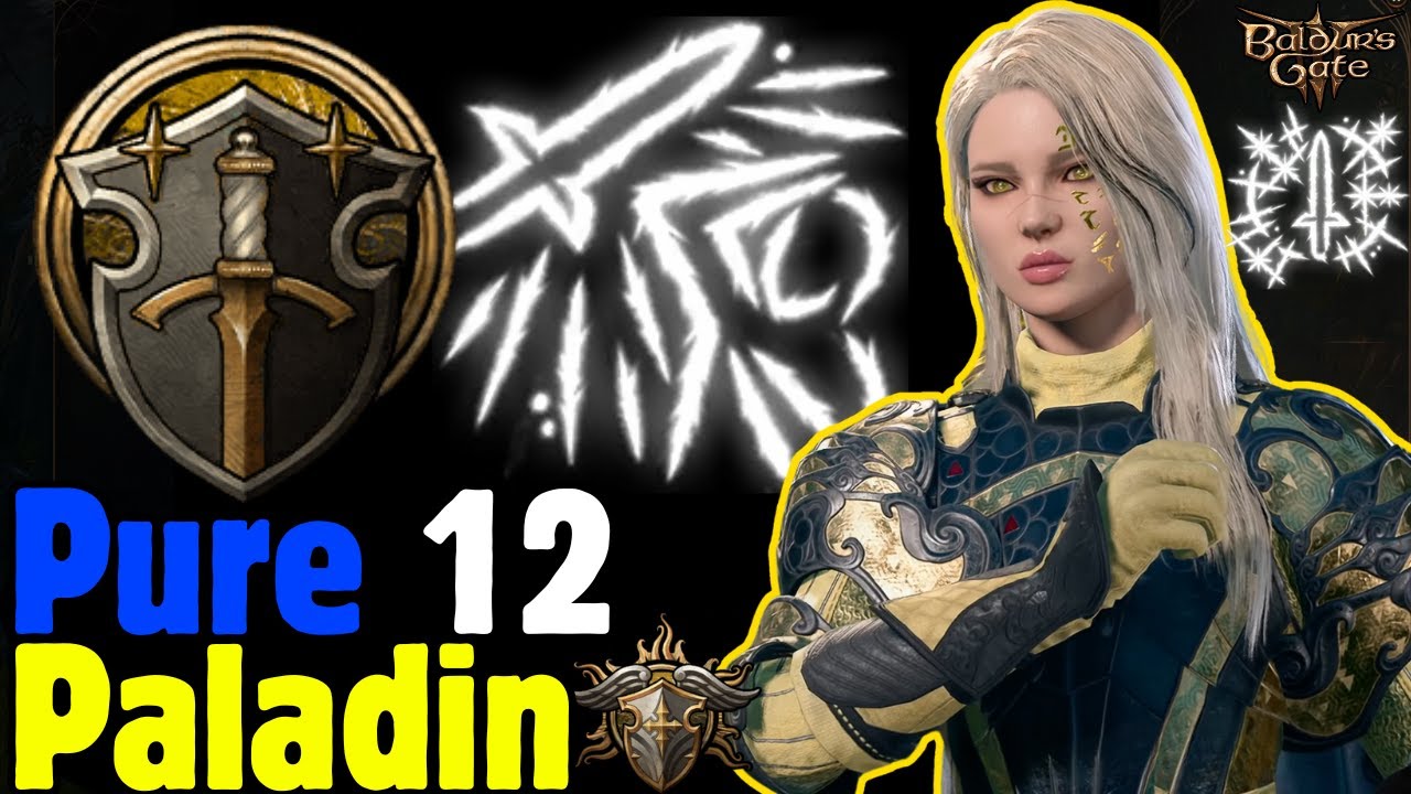 PURE 12 VENGEANCE PALADIN Build in Baldur's Gate 3