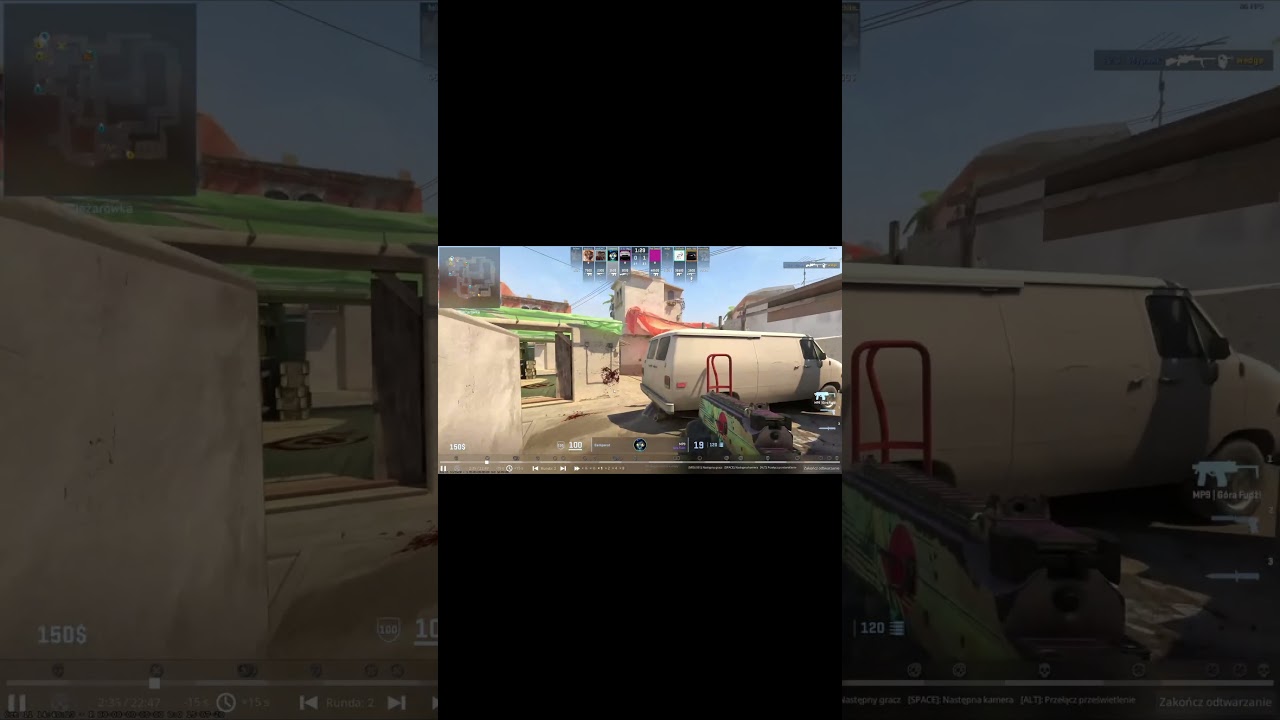 Ten ostatni nab&oacute;j CS 2 #cs2 #klipy #śmieszne #moment #gry