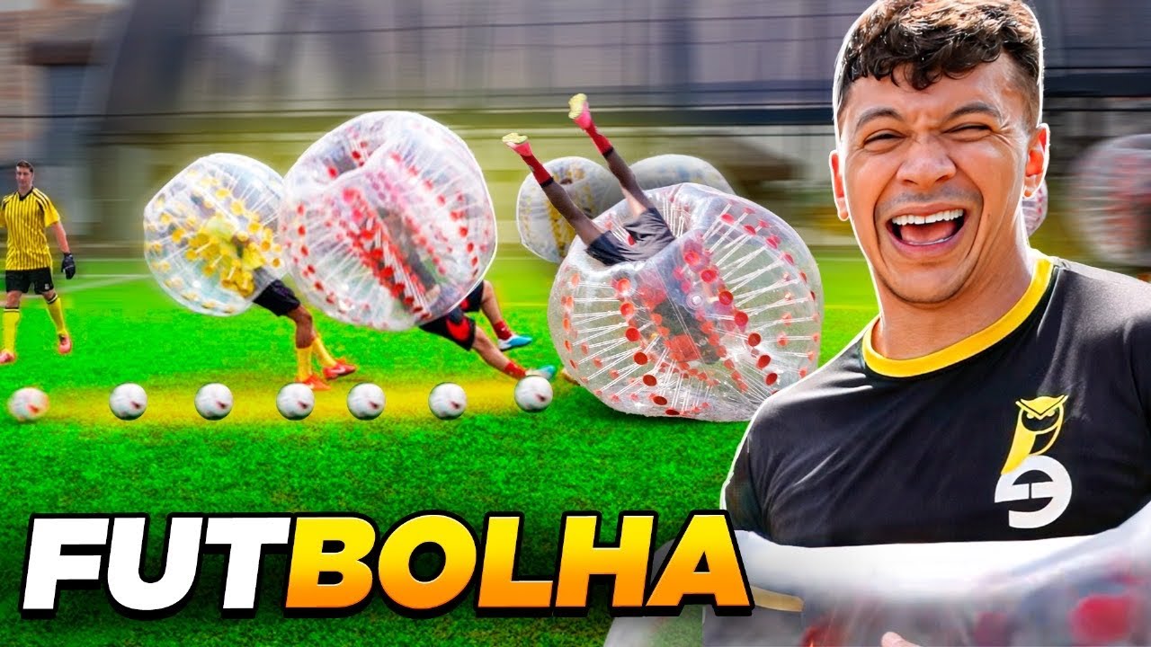 FUTBOLHA - JOGO REAL 😂 *muito engra&ccedil;ado*