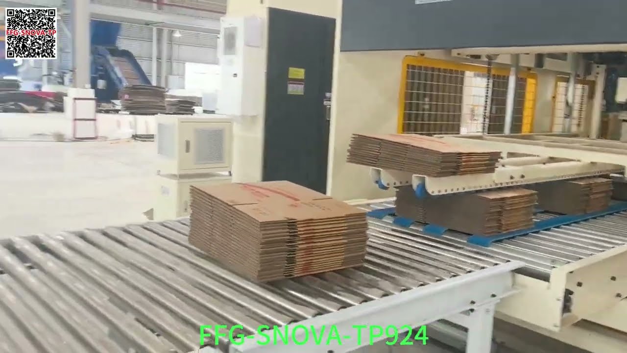 #Dinglong OPEN-CLOSE type , FFG-SNOVA-TP924 #Flexo Folder Gluer inline machine