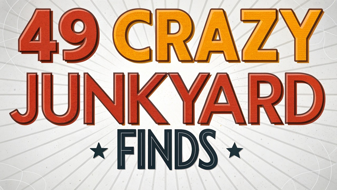 49 Weirdest Junkyard Finds in U.S. - You'll be Shocked