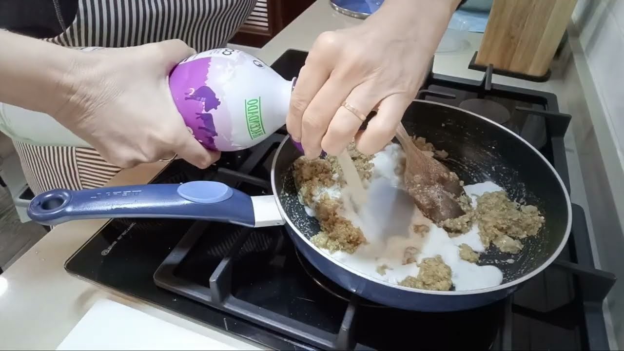 Croquetas del puchero.Con poquito dà para mucho.