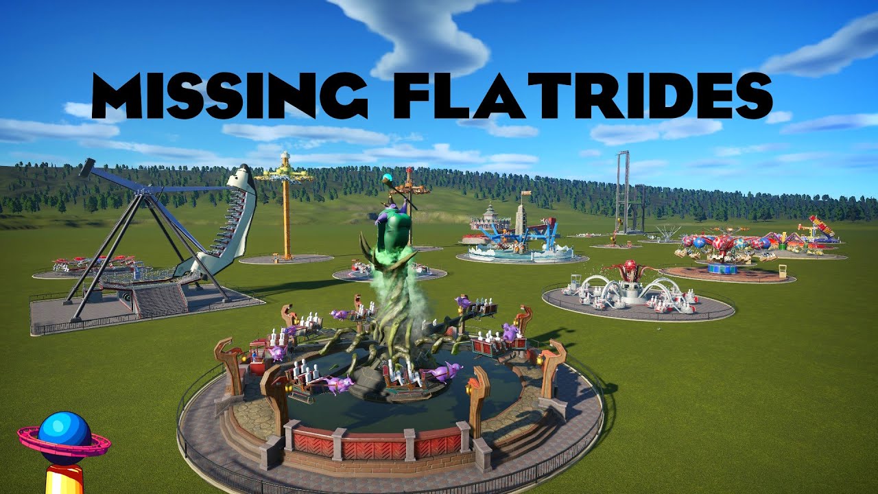 Эти аттракционы FLATRIDE отсутствуют в Planet Coaster 2.