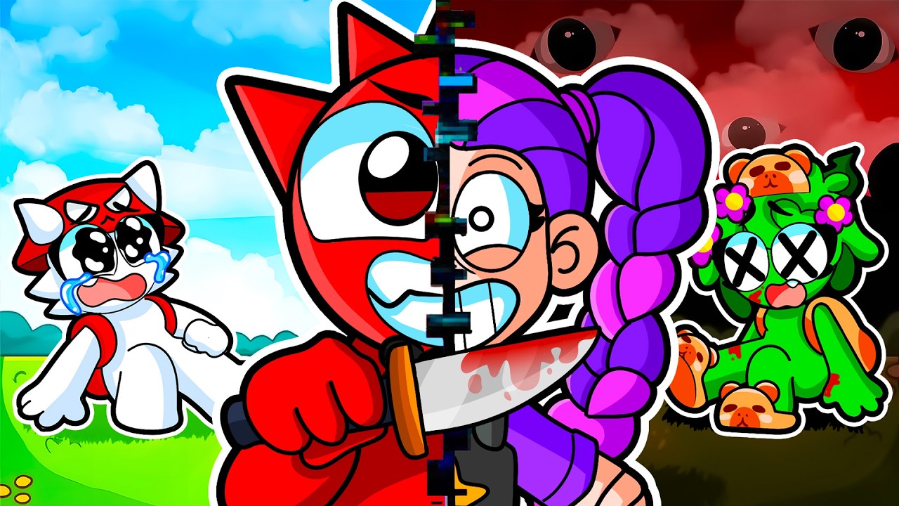 Me CONVERTÍ en los PERSONAJES de POPPY PLAYTIME 5 en MURDER MYSTERY de Roblox!