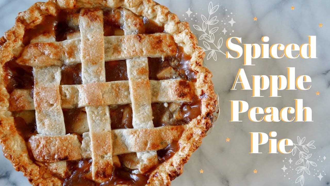 How to Make an Apple Peach Pie from SCRATCH!