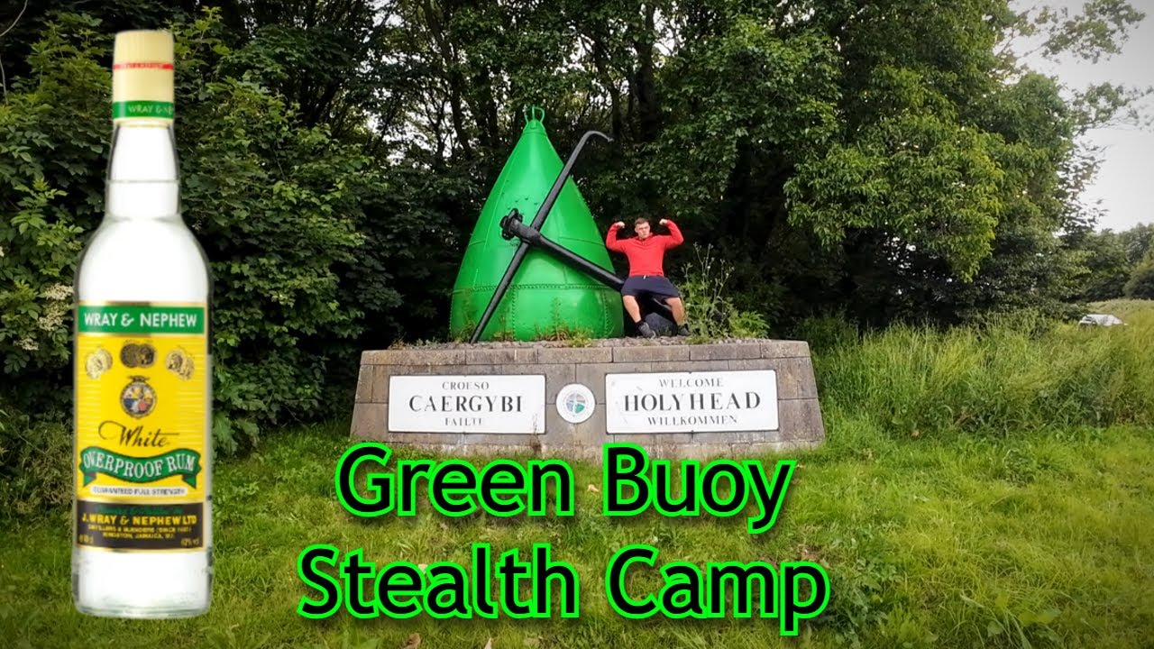 Stealth Camping Behind an old Sea Buoy !
