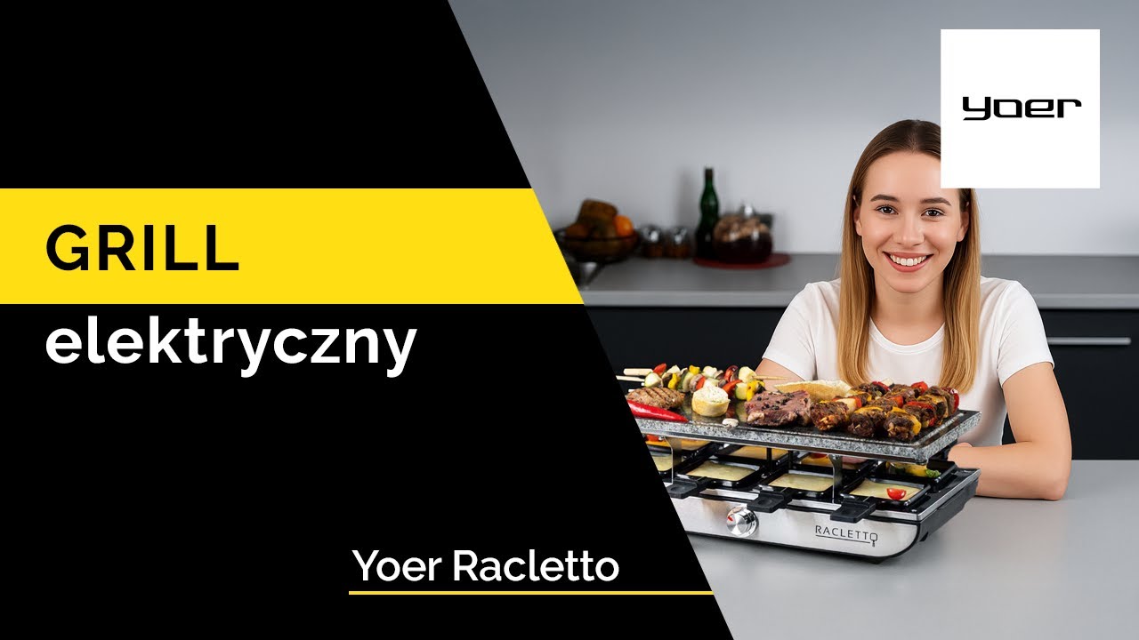 Domowe raclette | Sprawdzamy grill elektryczny Yoer Racletto ERG04S