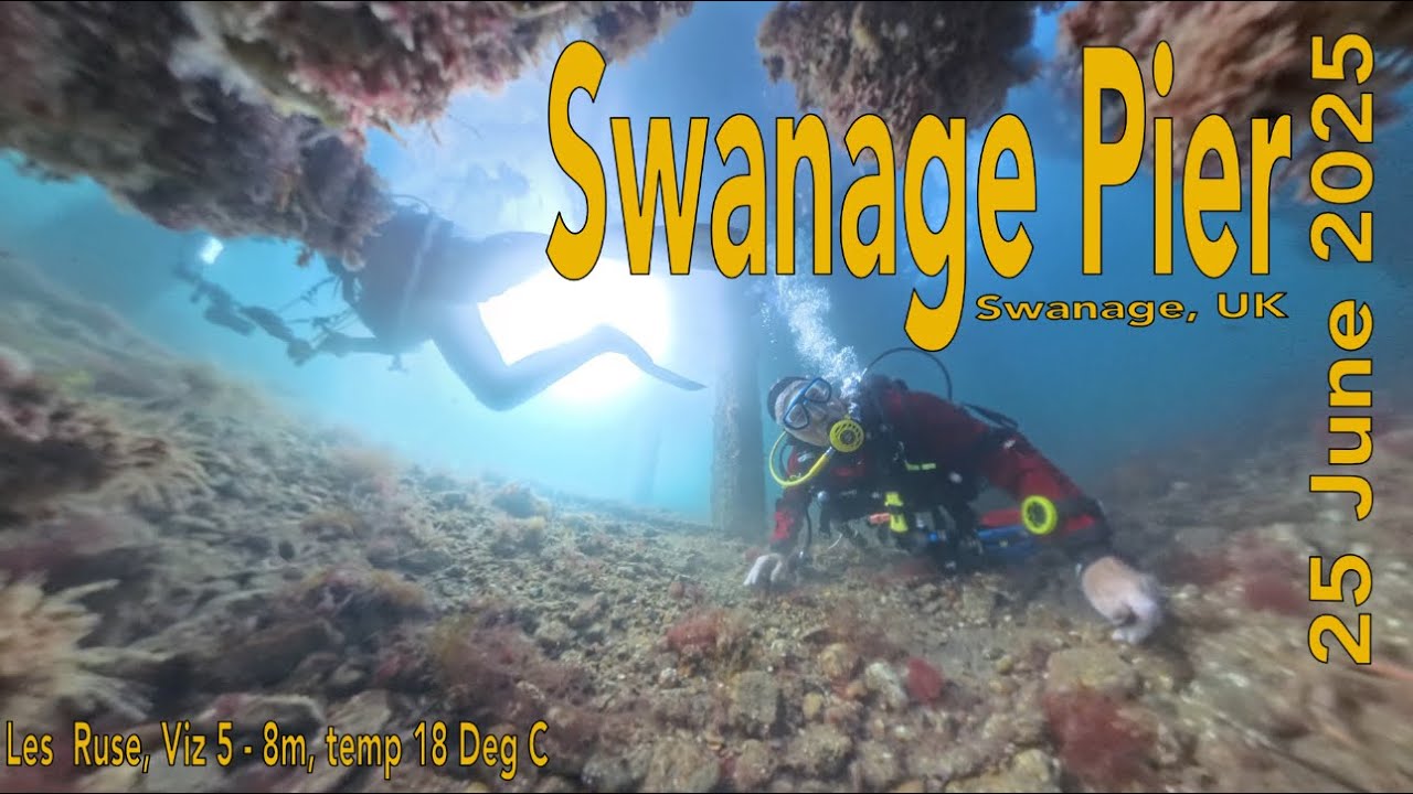 Swanage Pier, like never seen before.