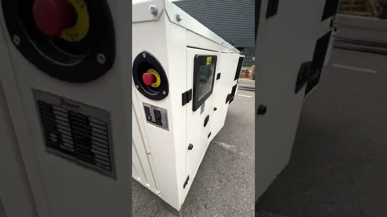 GROUPE ELECTROGENE DIESEL 110KVA CAPOTE INSONORISE