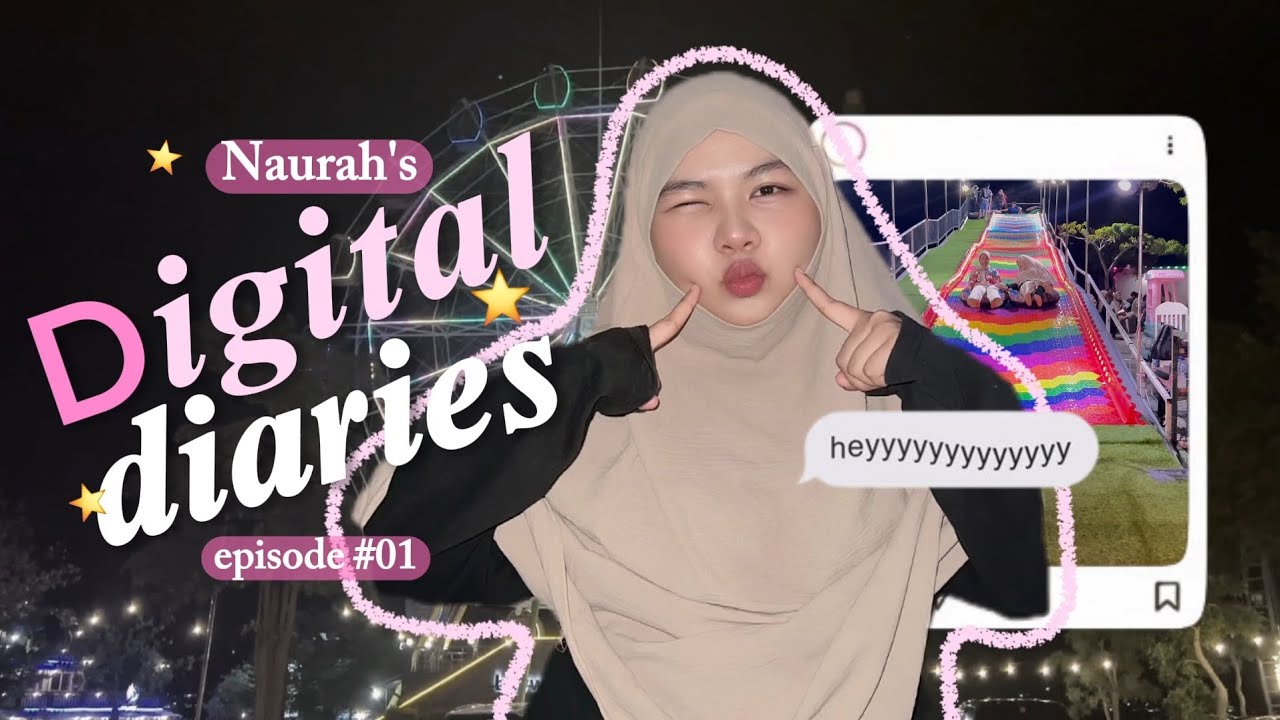 My Digital Diaries | Eps 01 – Night Walk, Laugh & Late Night Food ✨️