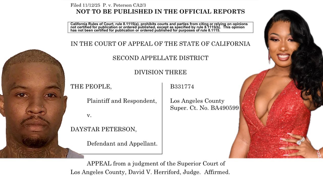 Court Rejects Tory Lanez Appeal In Megan Thee Stallion Shooting — LIVE ANALYSIS 📱