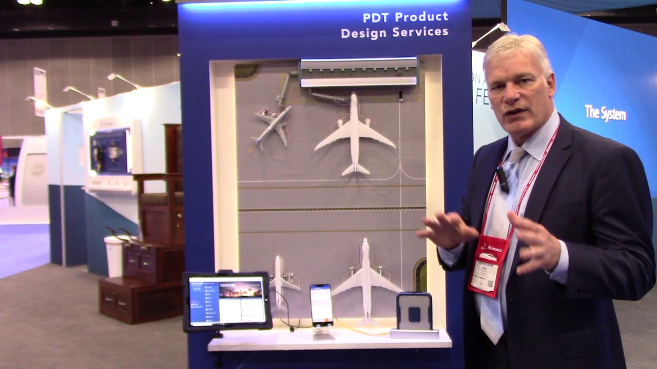 Astronics Demonstrates LiFi for Aircraft IFE Content Loading