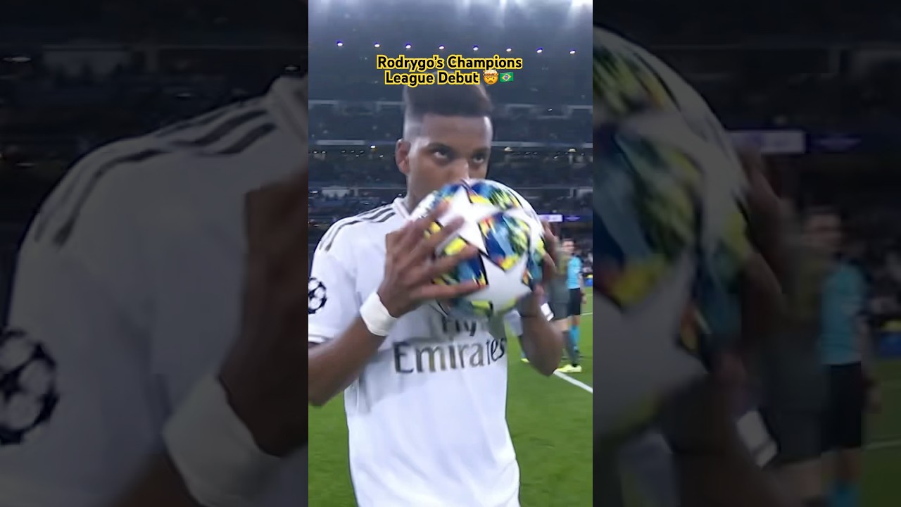 Rodrygo&rsquo;s UCL debut at 18-years-old! 🤯