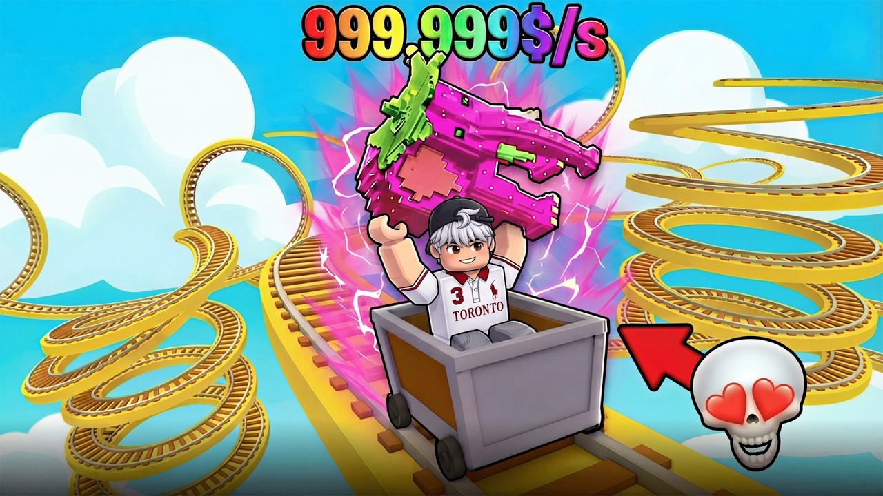 Roblox Lekin Men Do'stlarim Bilan Atraksionda Eng Qimmat Brainrot O'girladik!