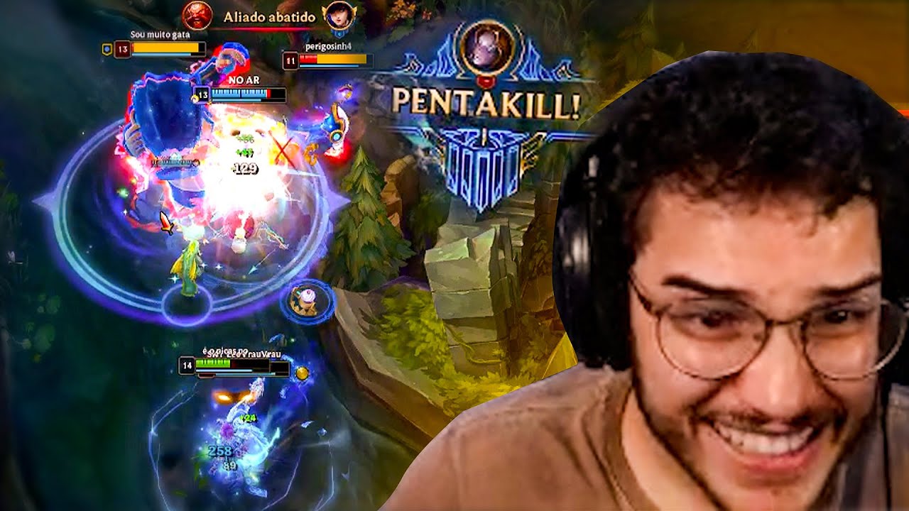 VOLTEI DANDO PENTA KILL NO LOL &lsaquo; PICOCA &rsaquo;