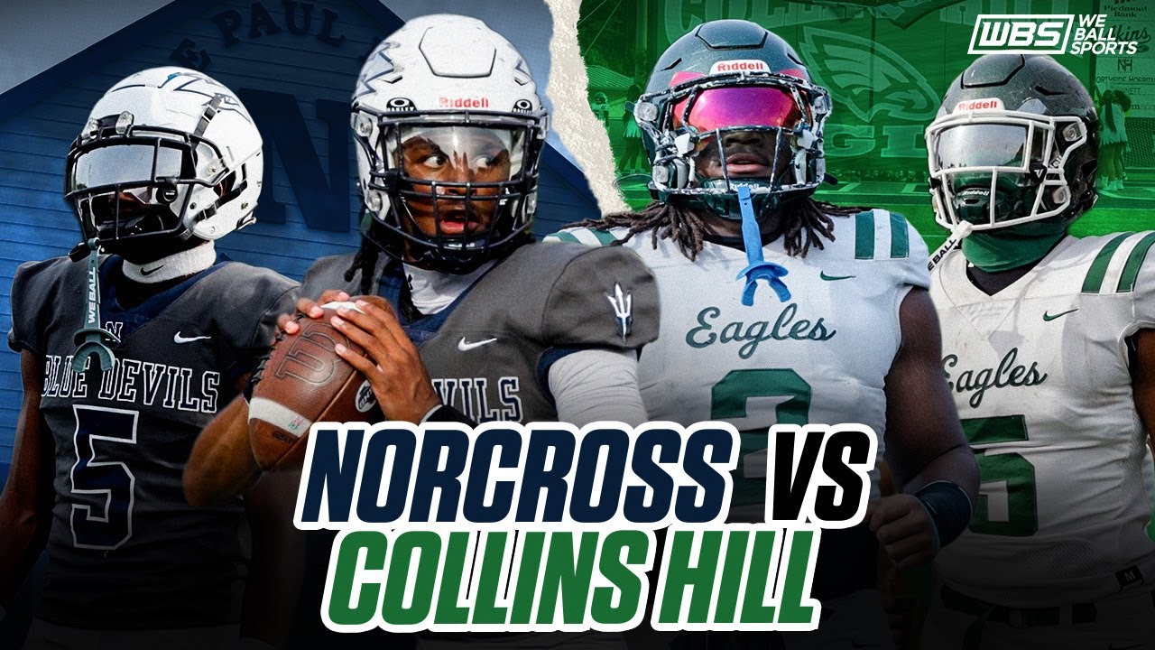 COLLINS HILL SPARS WITH NORCROSS‼️🎥💥 | Norcross vs Collins Hill Full Game Highlights
