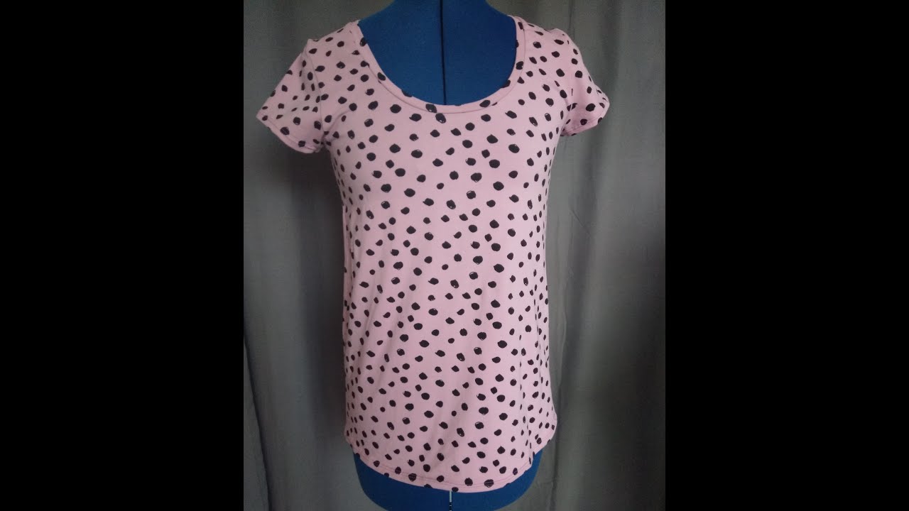 Couture : je couds le Tee-shirt Plantain de Deer and Doe.