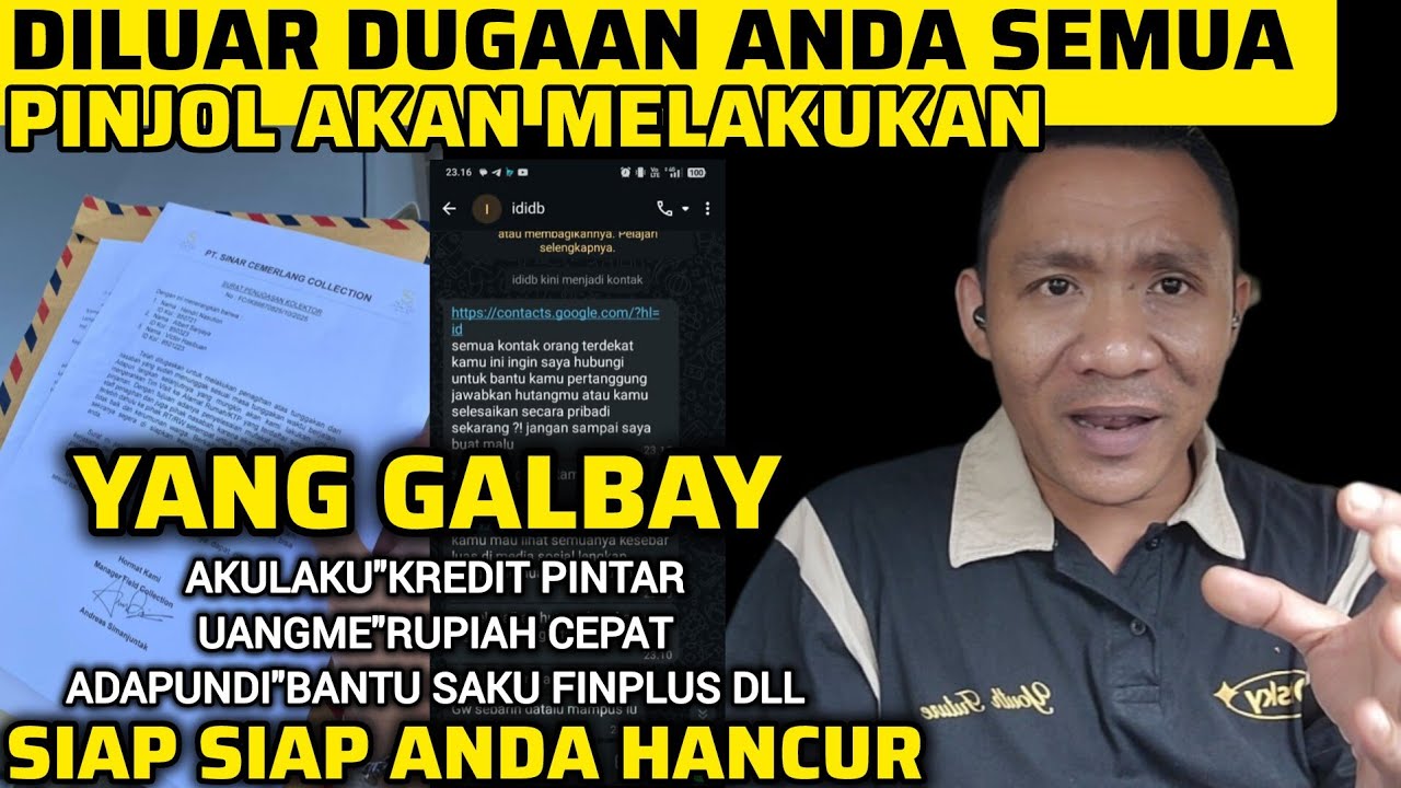 INI SERIUS.!! PINJOL MELAKUKAN HAL INI,TAPI YANG GALBAY BISA HANCUR,,LIHAT INI