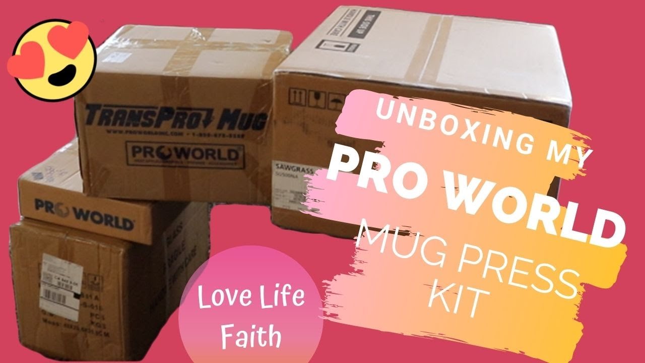 PRO WORLD MUG STARTER PACKAGE UNBOXING!!