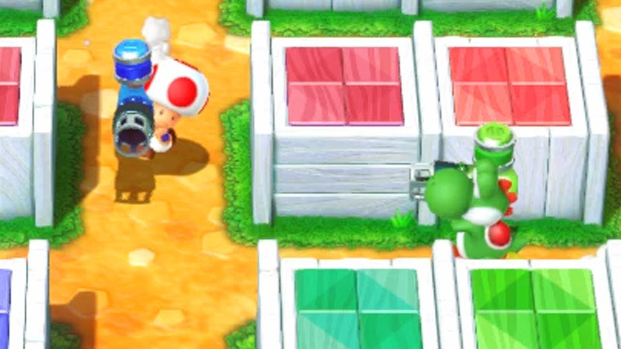 Mario Party 10 Coin Challenge #103 Toad Vs Daisy Vs Yoshi Vs Waluigi Master Difficulty