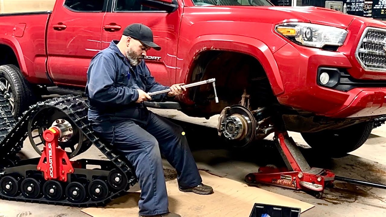 Tacoma track installation part 1