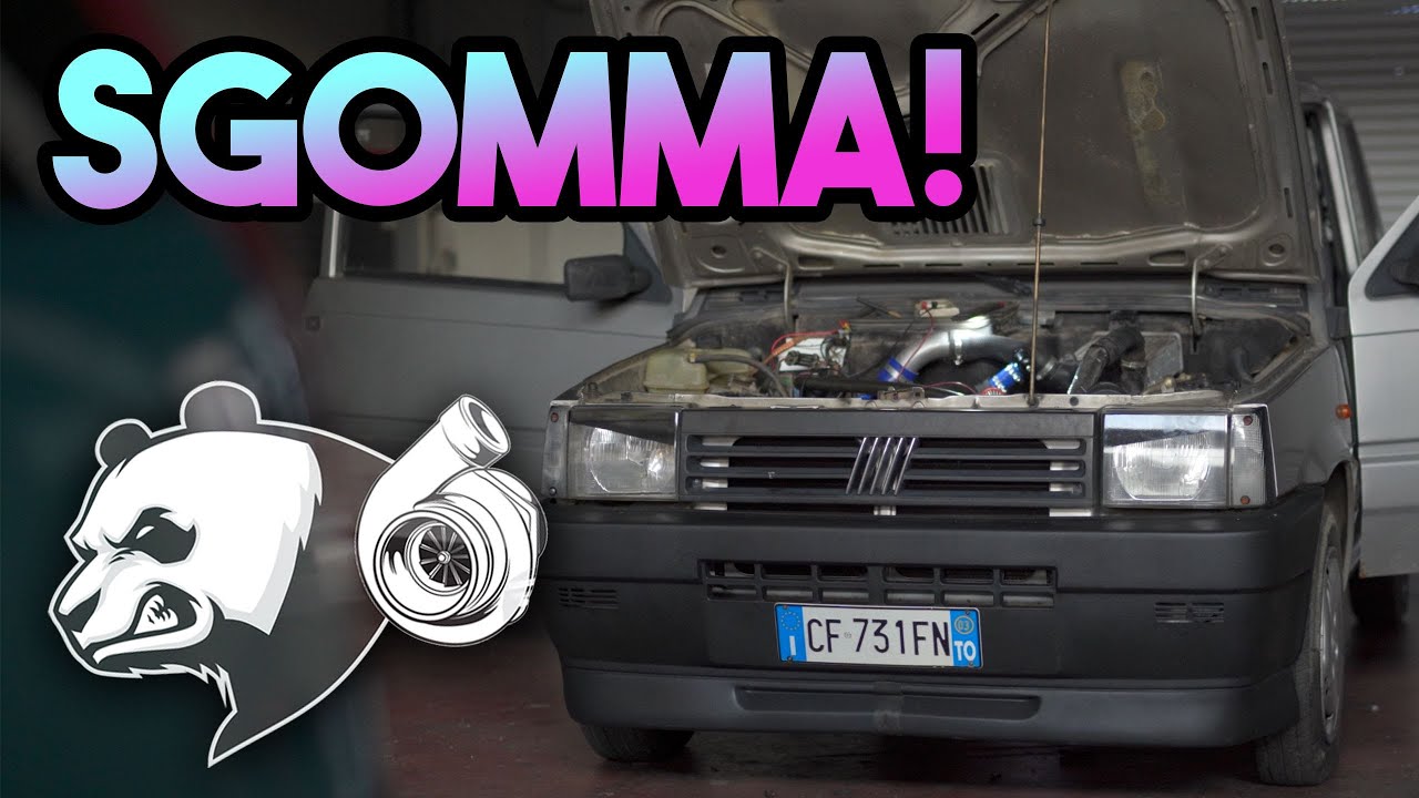 TURBOPANDA, PRIMO TEST. SGOMMA!!!