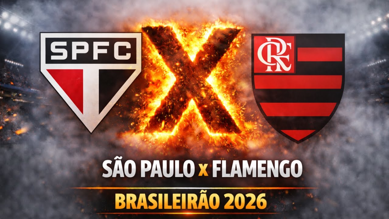 SÃO PAULO X FLAMENGO [Simulação] | Campeonato Brasileiro 2026