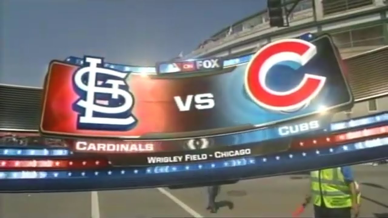 126 - Cardinals at Cubs - Saturday, August 20, 2011 - 3:10pm CDT - FOX