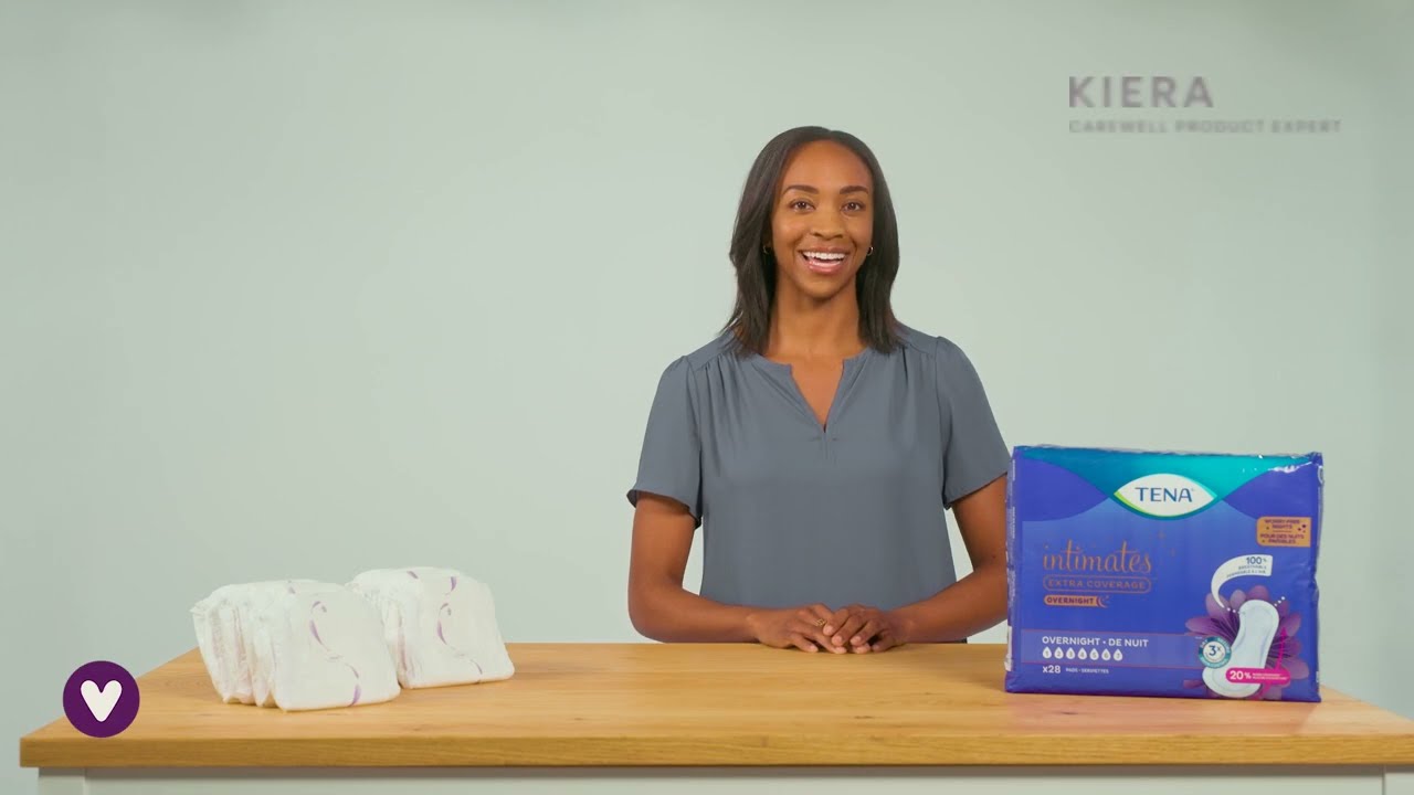 TENA Intimates Overnight Pads | Carewell&rsquo;s Guide to Home Health