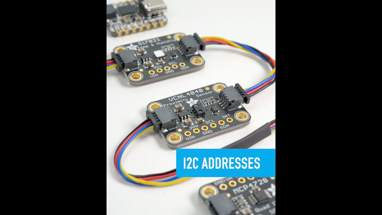 I2C Addresses - Collin&rsquo;s Lab Notes #adafruit #collinslabnotes