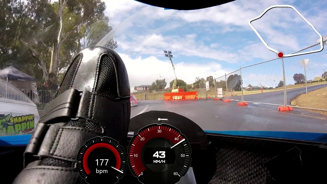 2019 Murray Bridge pedal prix race start. Onboard Cat Attack