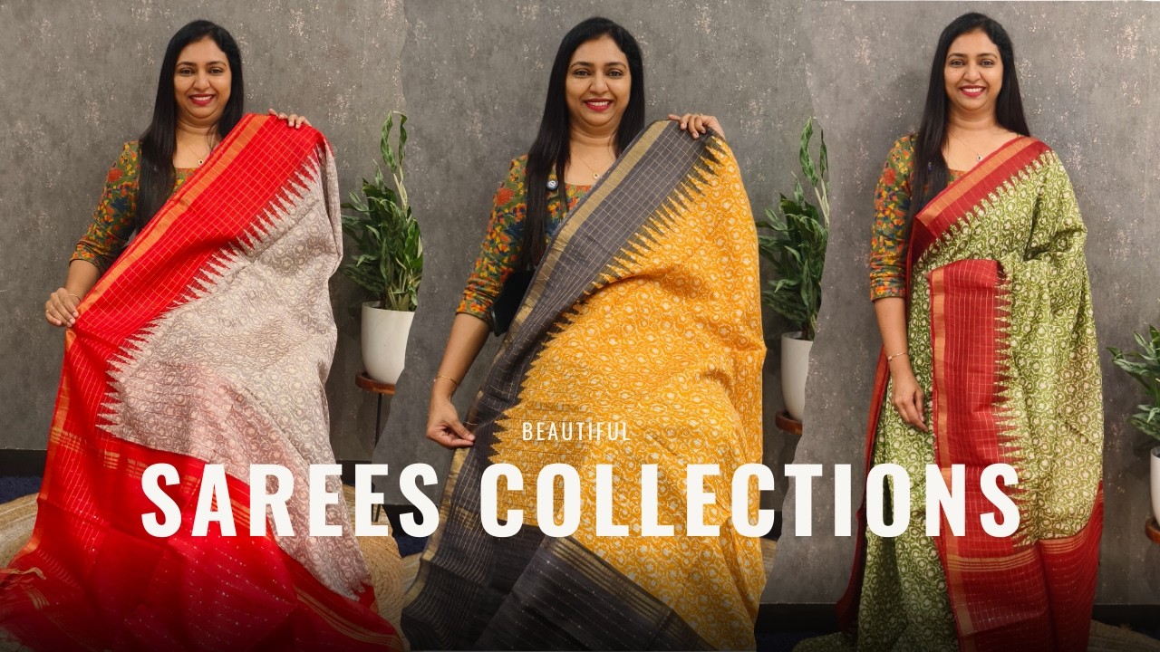 Elegant Semi Tussar Sarees – timeless texture, graceful drape, perfect for every occasion. Shop now!