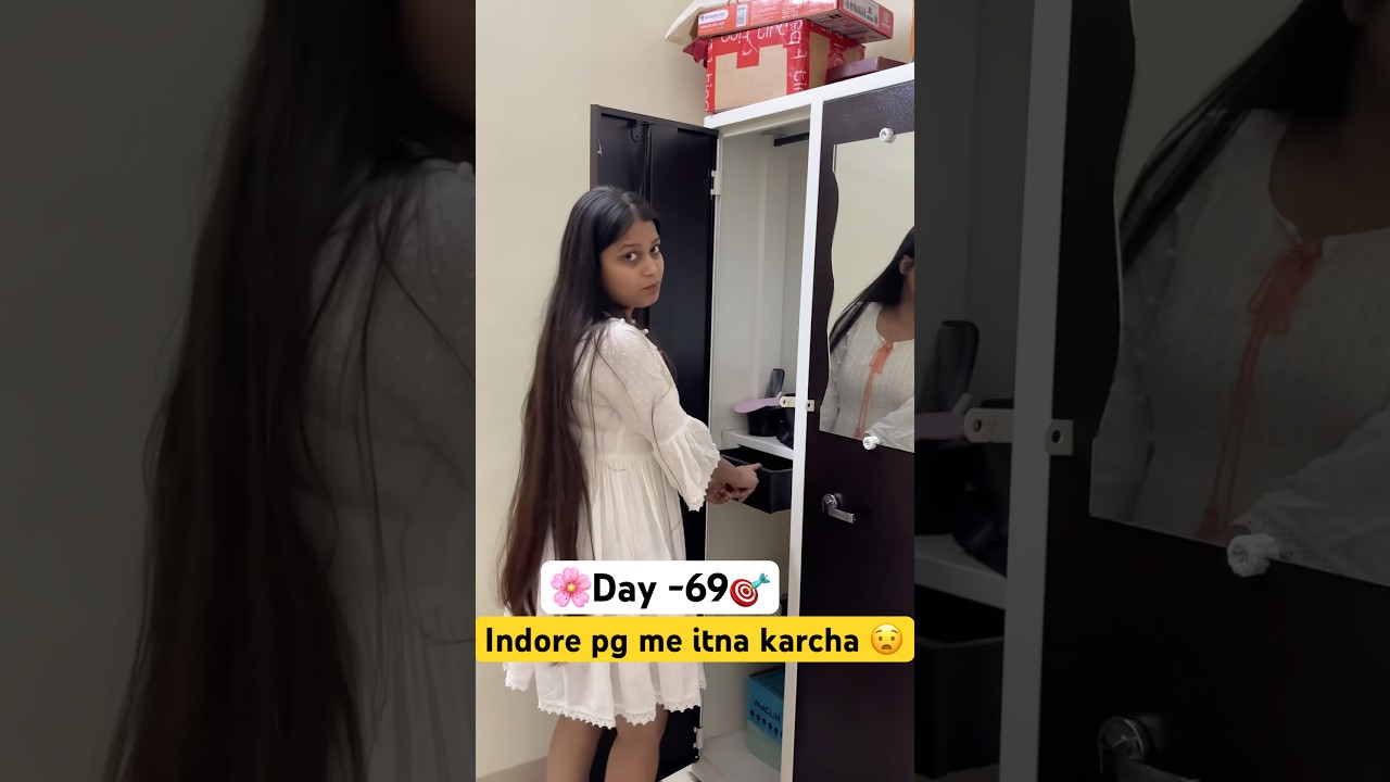 &ldquo;PG tour🔥Rent+reality😮&zwj;💨Day 69 |Mission MPPSC 2026📚#fypシ#ytshortsindia#virelshorts#ytviral#study