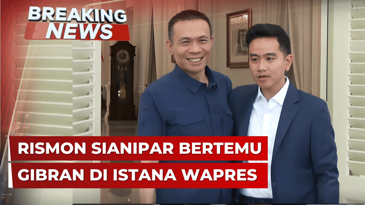 BREAKING NEWS - Rismon Sianipar Bertemu Gibran di Istana Wapres