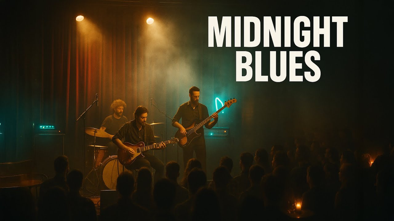 Smooth Electric Blues Guitar – Easy Listening for Long Night Drives